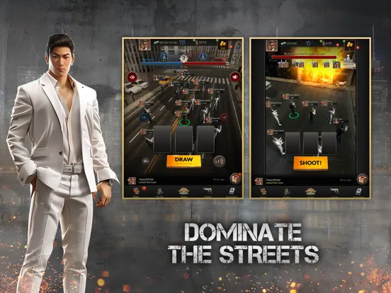 Tangkapan skrin Mafia Rivals: Grand Wars iPad 