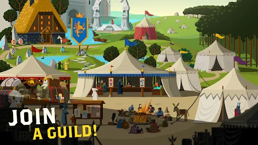 ภาพหน้าจอของ Questland: Turn Based RPG