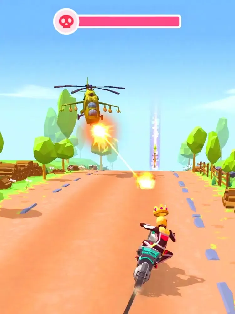 Tangkapan layar Motor Rush:Road Master iPad 