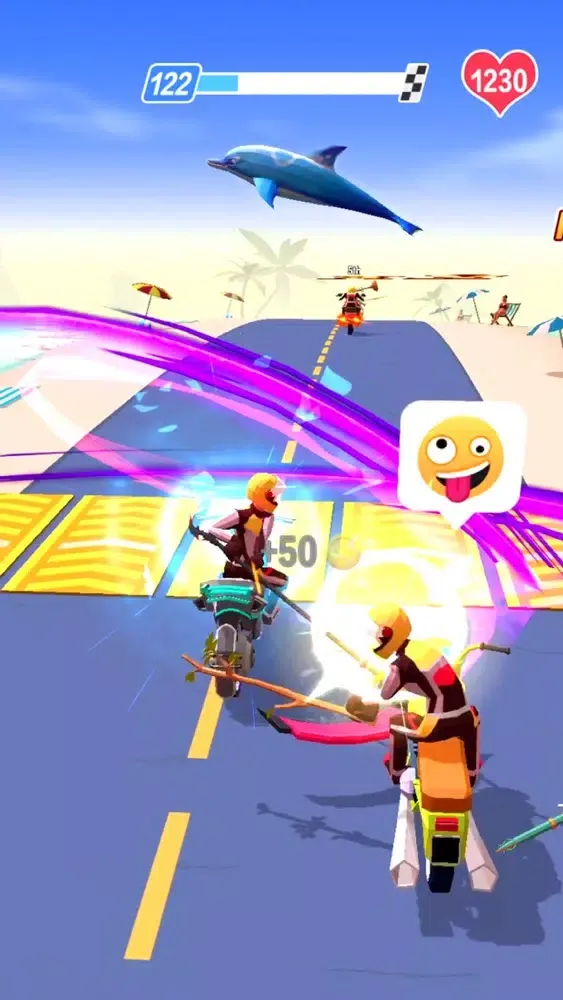 Tangkapan layar Motor Rush:Road Master
