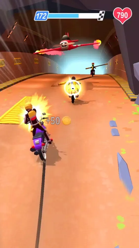 Tangkapan layar Motor Rush:Road Master