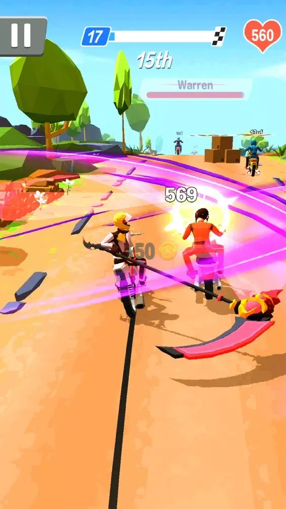 Tangkapan layar Motor Rush:Road Master