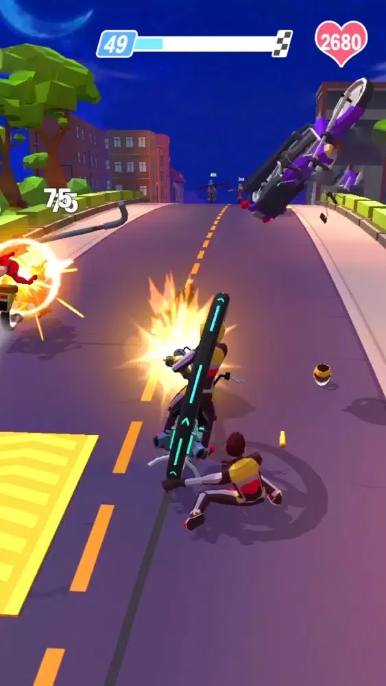 Tangkapan layar Motor Rush:Road Master
