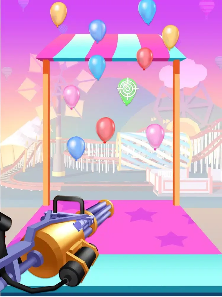 Ballon Shooting:Amusement Park iPad  Screenshots