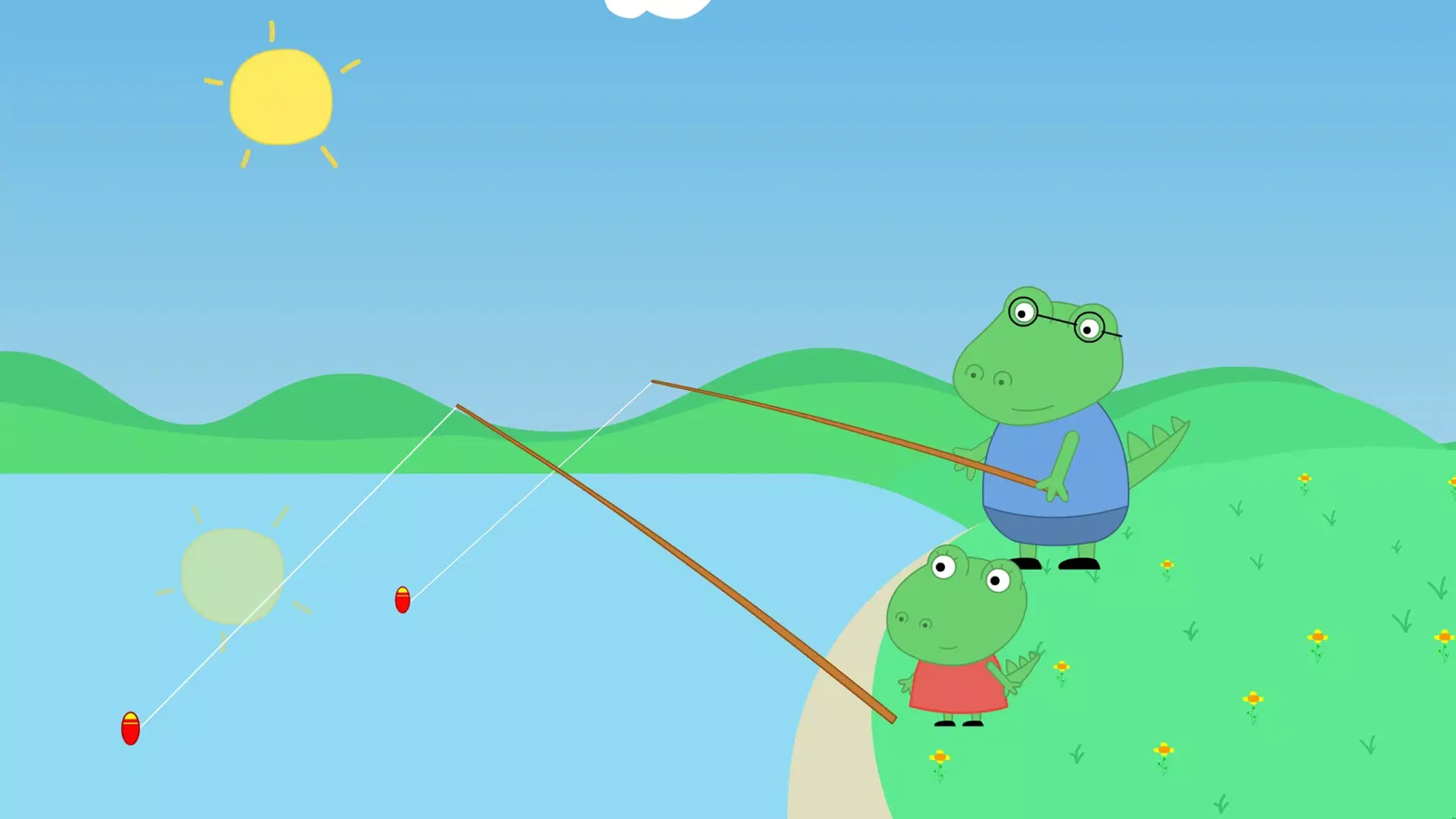 Tangkapan layar Crocodile Slacking