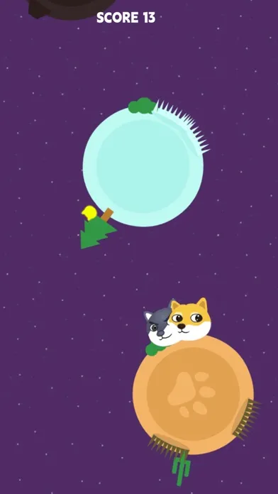 Dog Jump:planet escape games Ekran Görüntüleri
