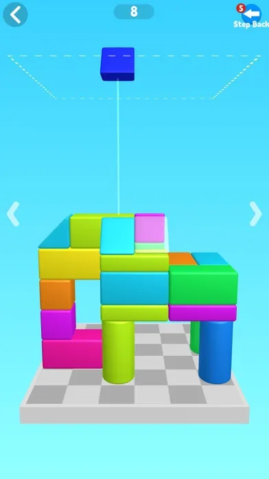 Drop Building Block 3D স্ক্রিনশট