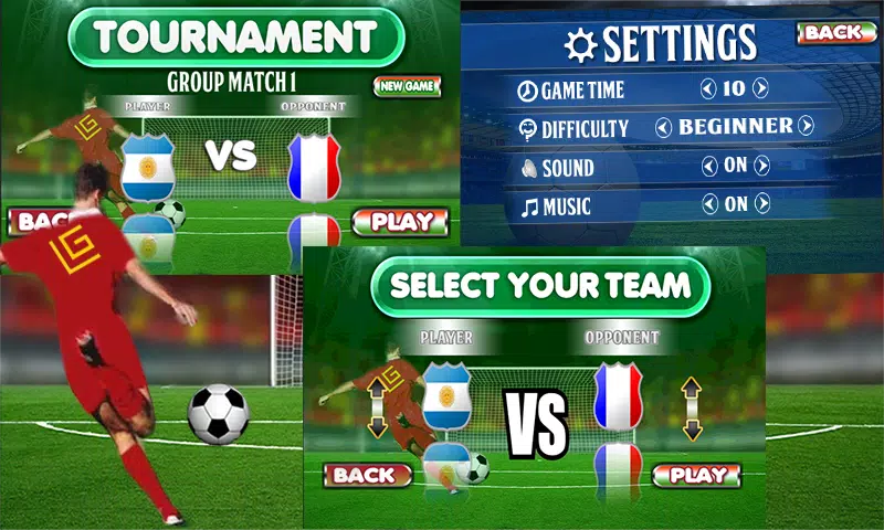 GV Real Football Soccer 2016 Screenshots