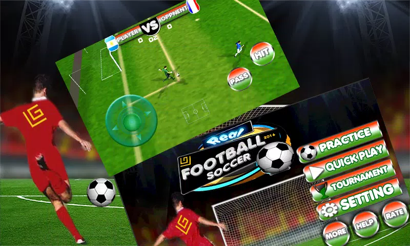 GV Real Football Soccer 2016 Screenshots