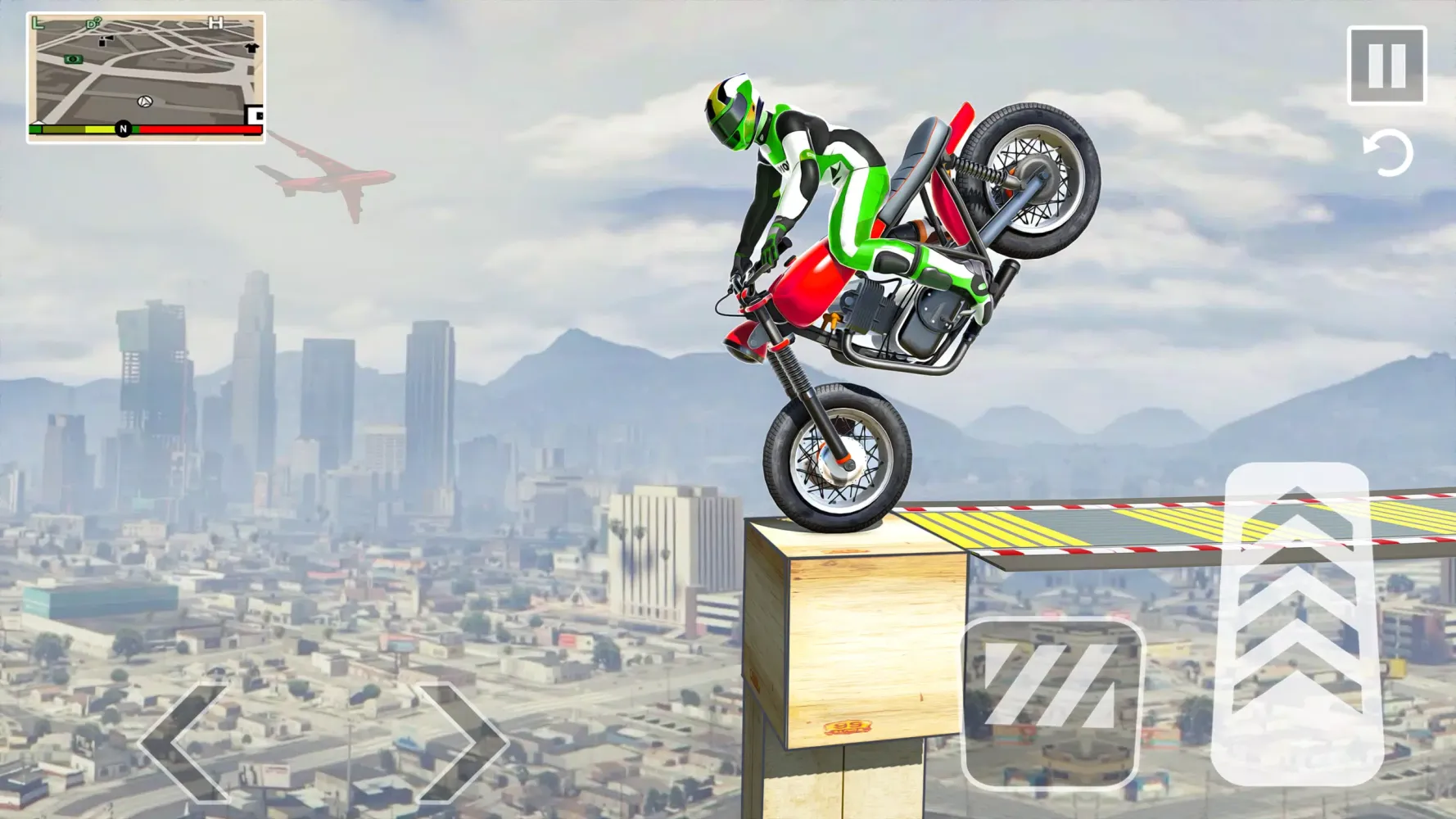 Tangkapan layar Mega Ramp Stunt Bike Games 3D