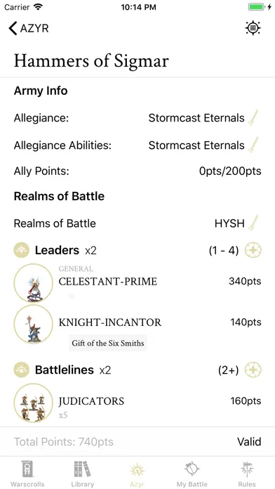 Warhammer Age of Sigmar (Old) स्क्रीनशॉट