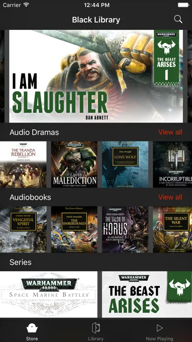 Black Library Audio应用截图