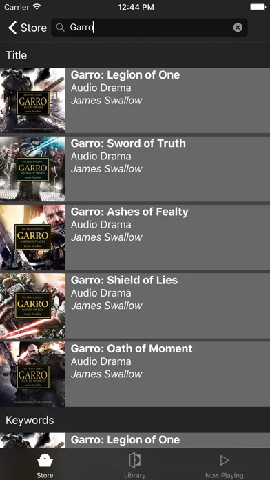 Black Library Audio应用截图