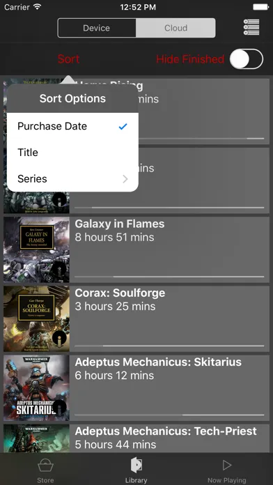 Black Library Audio应用截图