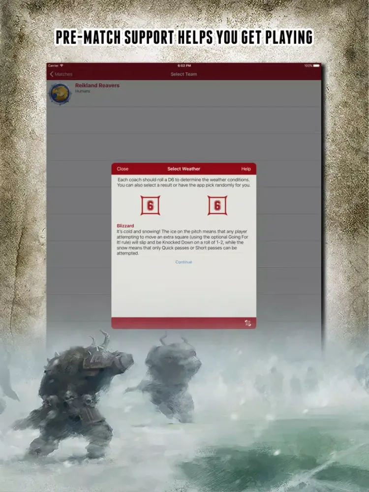 Zrzuty ekranu Blood Bowl: My Dugout iPad 