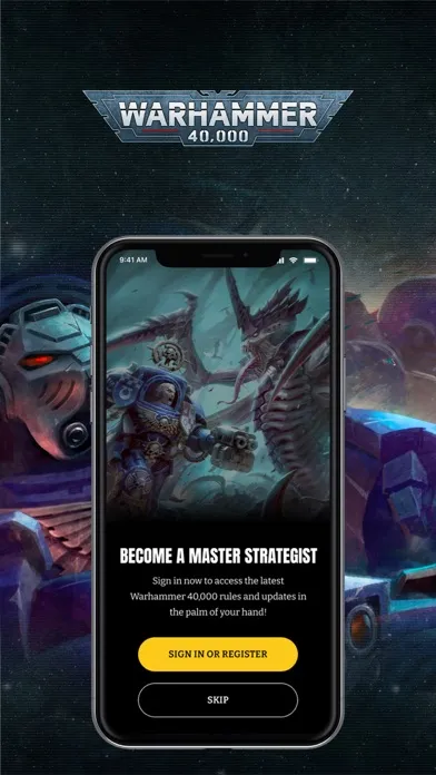 Ảnh chụp màn hình của Warhammer 40,000: The App