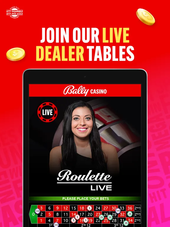 Screenshot di Bally Casino Games - NJ & PA iPad 