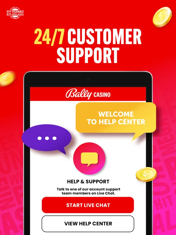 Screenshot di Bally Casino Games - NJ & PA iPad 