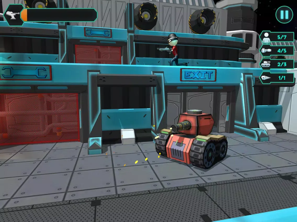 Скриншоты Superhero Futuristic Battle iPad 