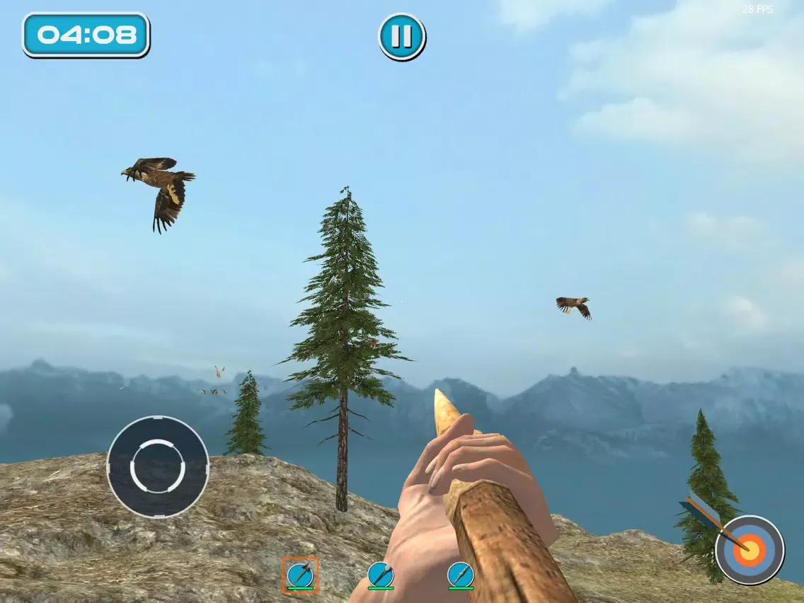 Captures d'écran de Bird Hunting Sniper Shooter 3D iPad 