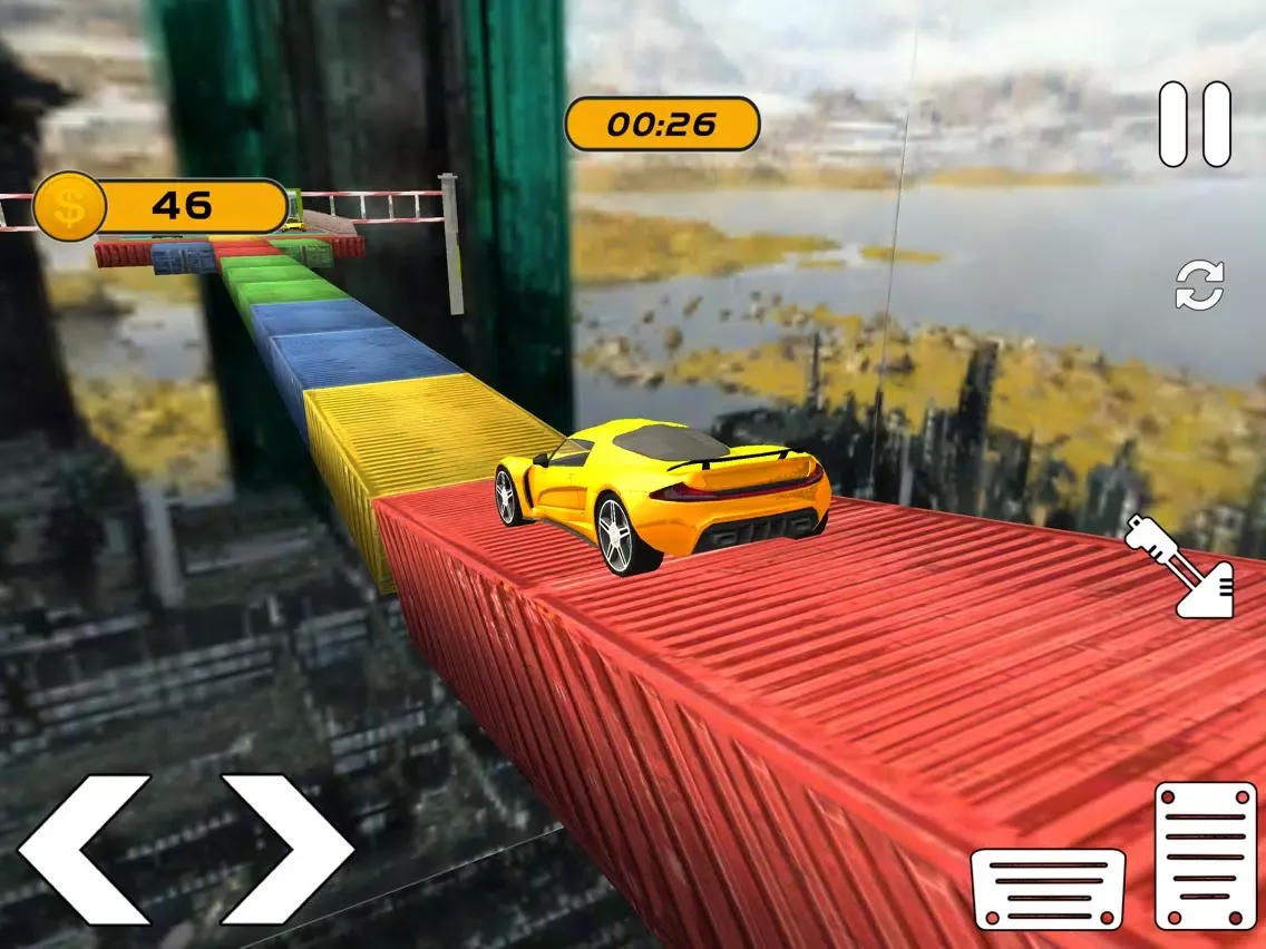 Capturas de pantalla de Extreme Car Stunt Simulator 3D iPad 