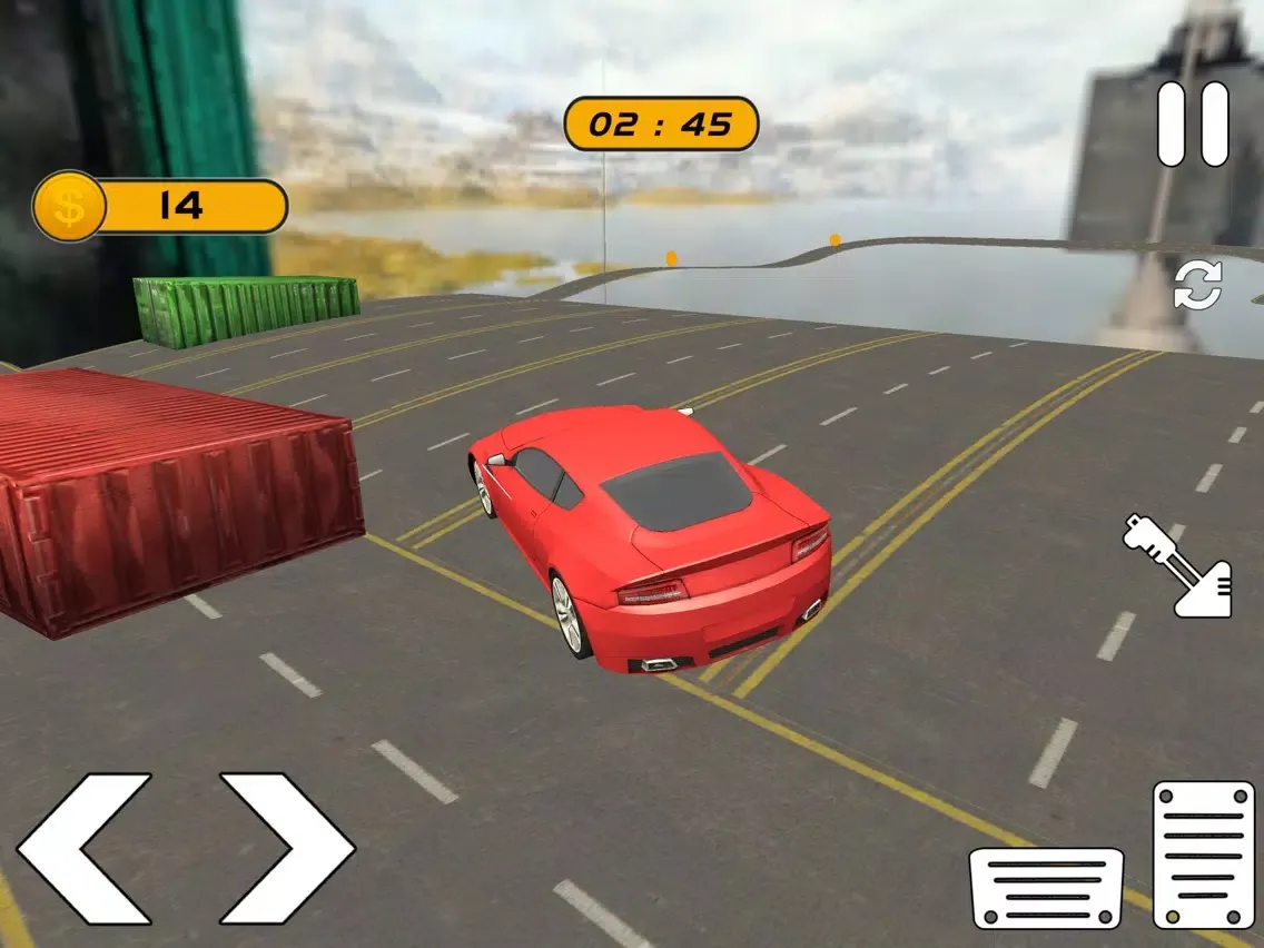 Capturas de pantalla de Extreme Car Stunt Simulator 3D iPad 