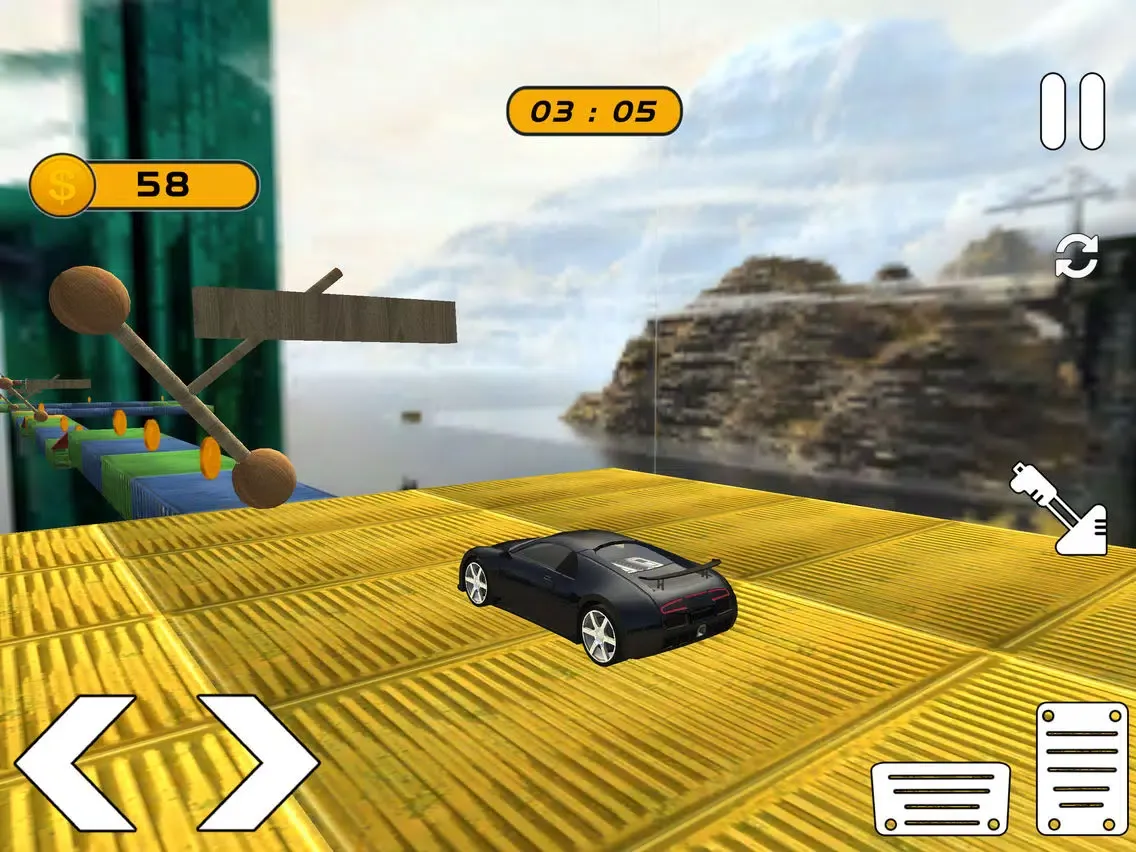 Capturas de pantalla de Extreme Car Stunt Simulator 3D iPad 