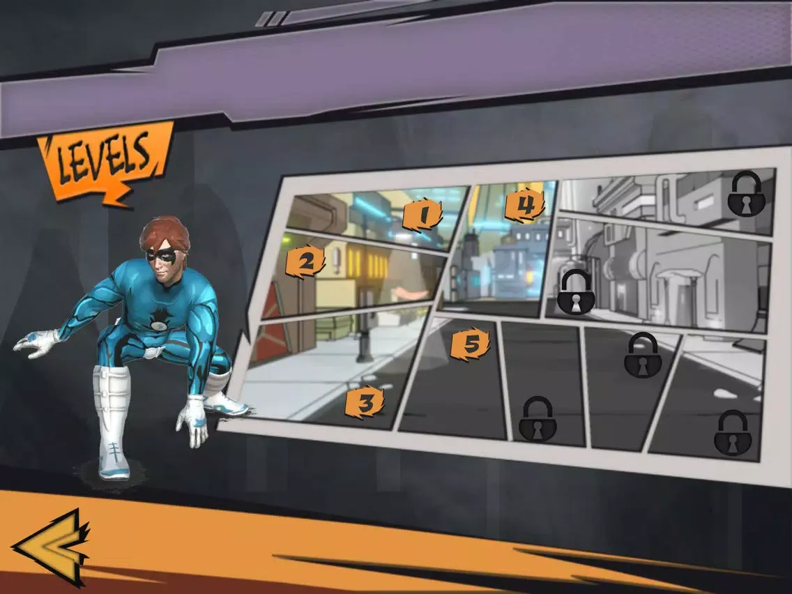 Rope-man Superhero-War Battle iPad  Ekran Görüntüleri