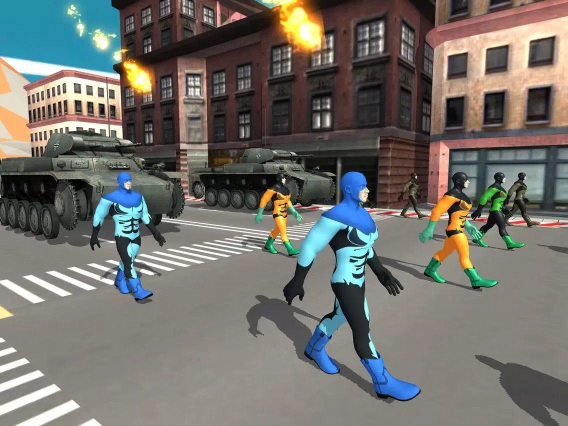 Superhero Battleground II iPad  স্ক্রিনশট