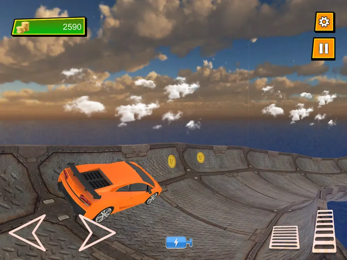 Zrzuty ekranu Vertical Ramp Extreme Car Jump iPad 