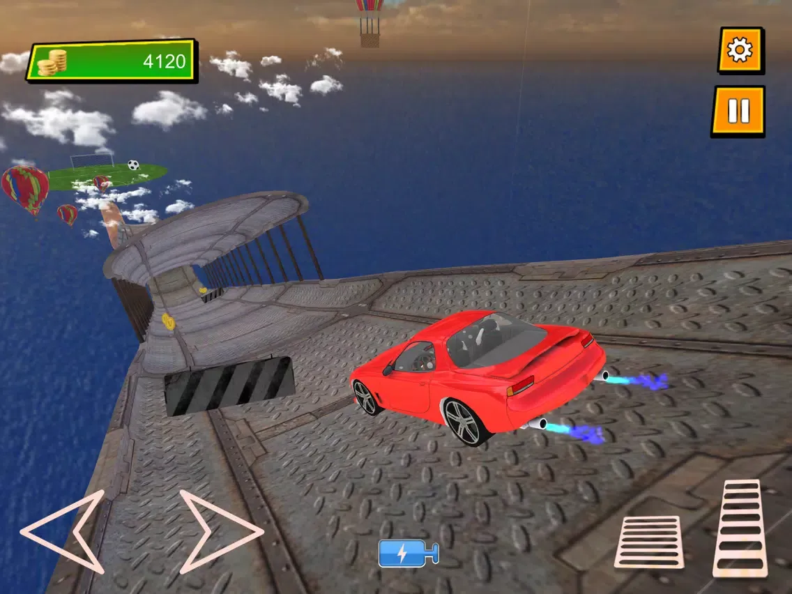 Zrzuty ekranu Vertical Ramp Extreme Car Jump iPad 