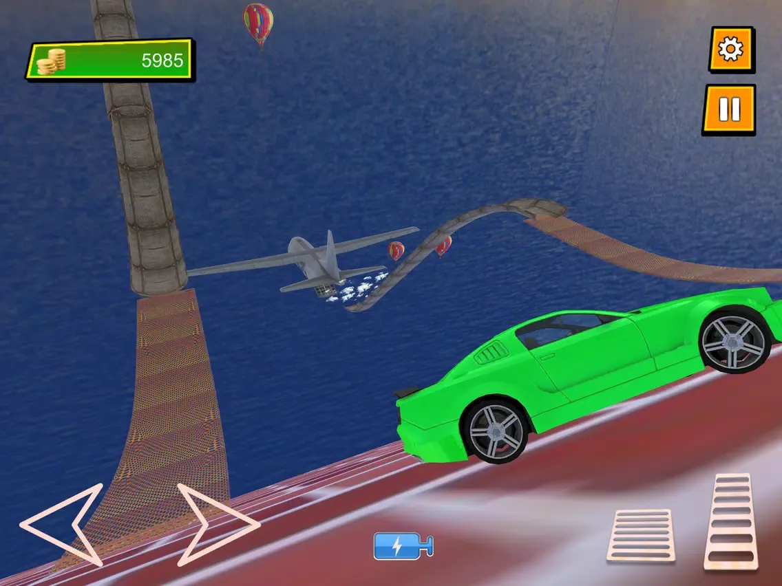 Zrzuty ekranu Vertical Ramp Extreme Car Jump iPad 