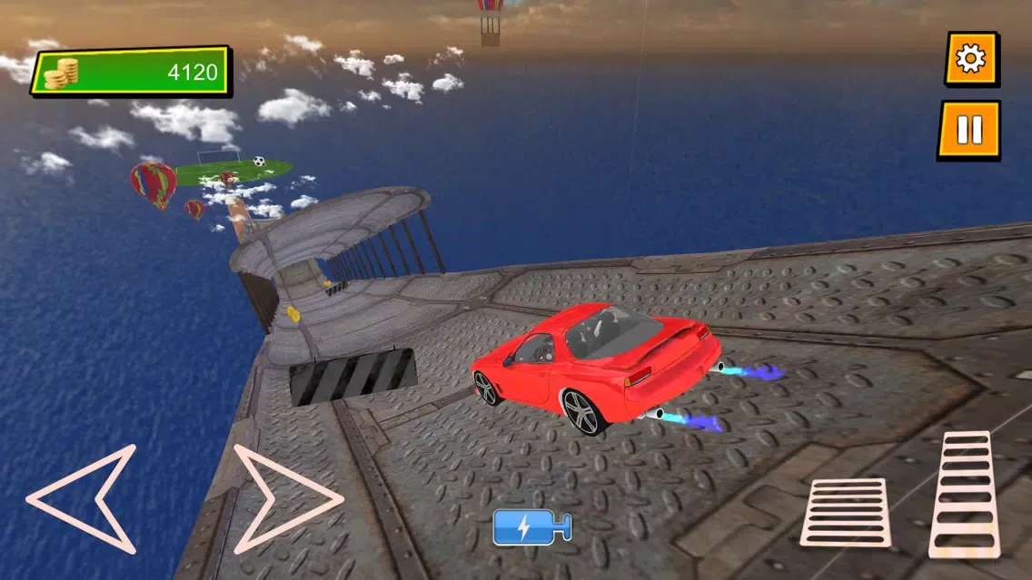 Zrzuty ekranu Vertical Ramp Extreme Car Jump