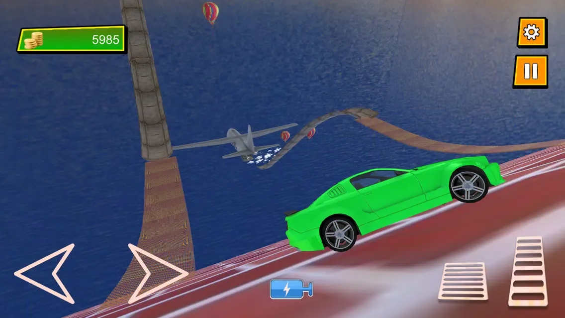 Zrzuty ekranu Vertical Ramp Extreme Car Jump