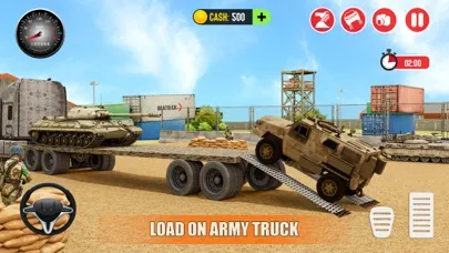 Army Truck Driving: New Games 스크린샷