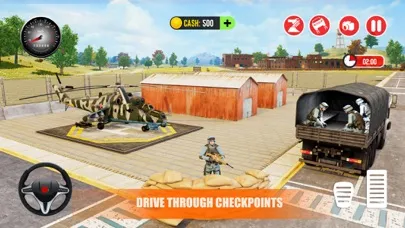 Army Truck Driving: New Games 스크린샷