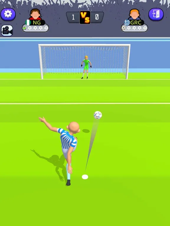 Скриншоты Penalty Shootout 2023 iPad 