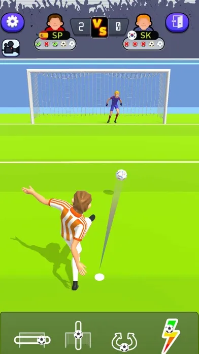 Скриншоты Penalty Shootout 2023