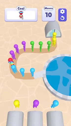 Queue Puzzle Screenshots