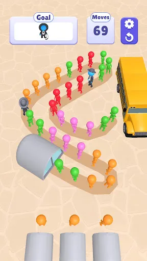 Queue Puzzle Screenshots