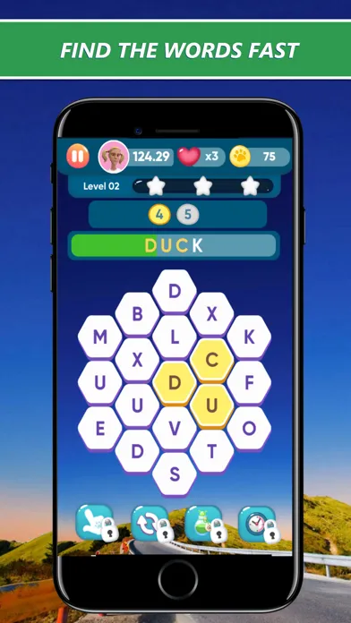 WordFlowX : Word Search Game Screenshots