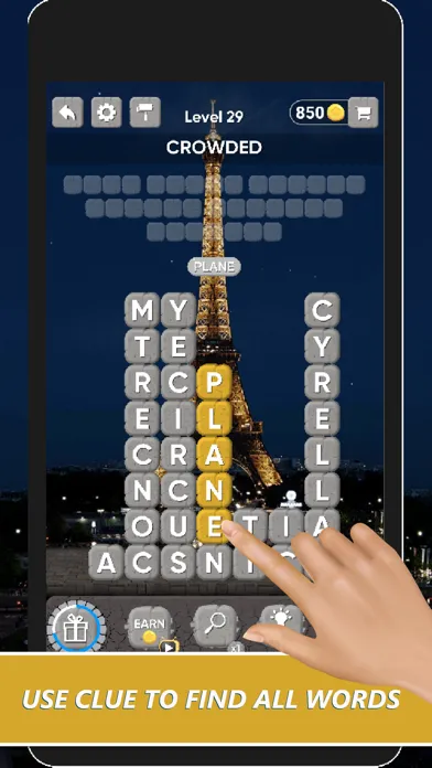 Capturas de pantalla de Word Stones: Word Tower Game