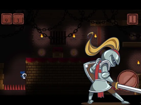 Capturas de pantalla de Tiny Knight Castle Runner Fun iPad 