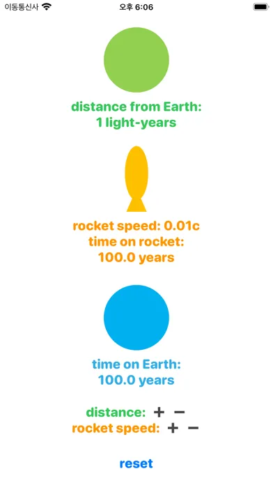 relativistic space travel Screenshots