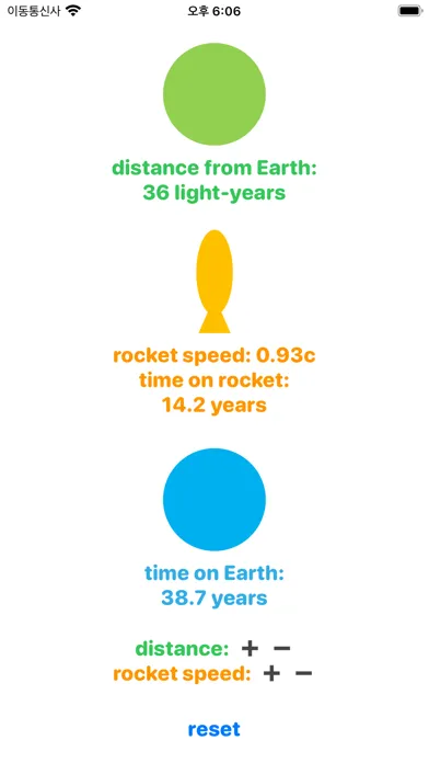 relativistic space travel Screenshots