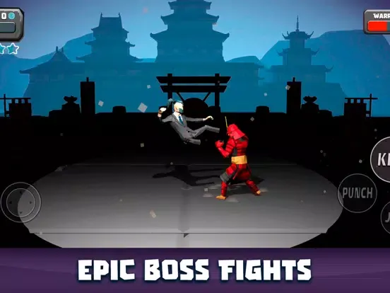 Screenshot di Dark Fighter: Night Falls iPad 