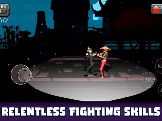 Screenshot di Dark Fighter: Night Falls iPad 