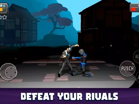 Screenshot di Dark Fighter: Night Falls iPad 