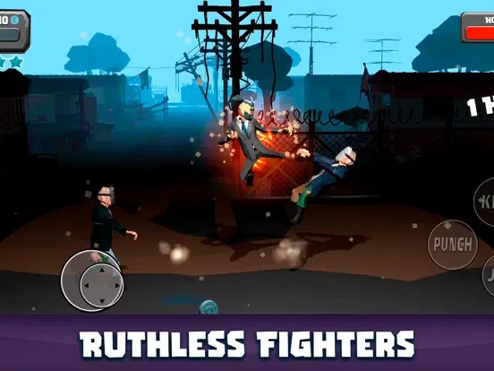 Screenshot di Dark Fighter: Night Falls iPad 