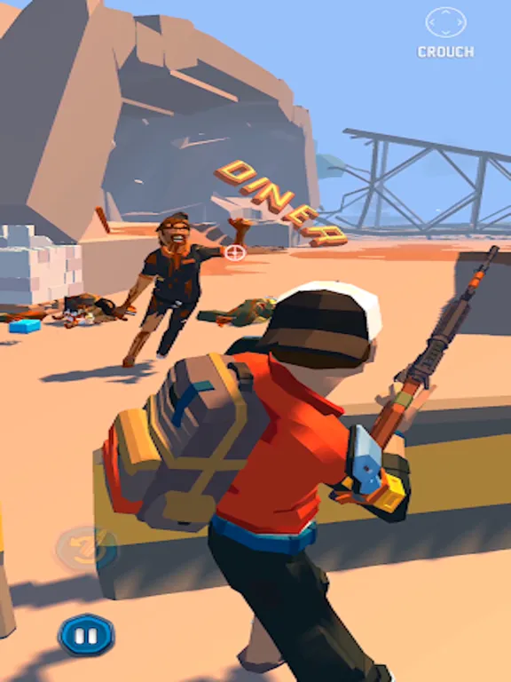 Ảnh chụp màn hình của Zombie Wars : Shooting Game iPad 